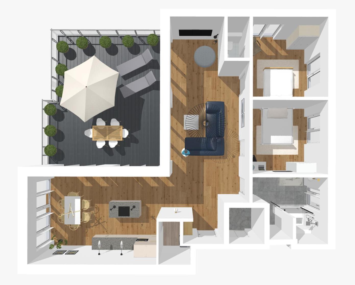 Dahmeloft Apartman Kültér fotó